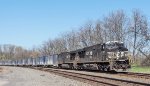 Eastbound trash empties on Mexico Curve